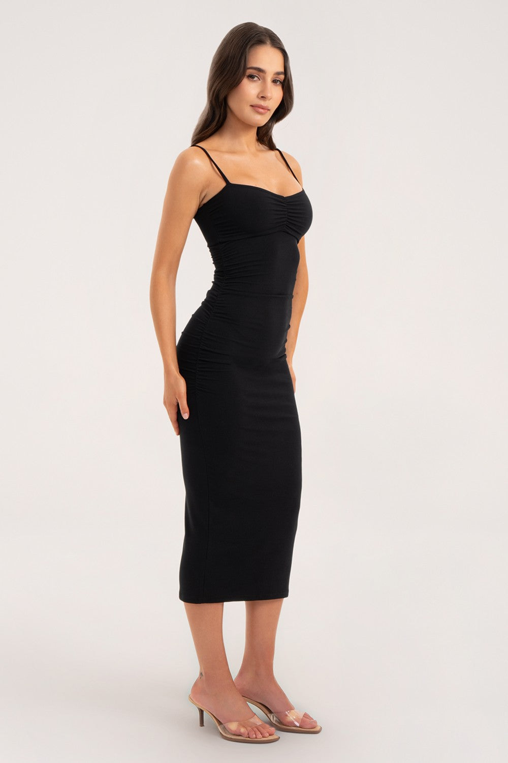 SUKIENKA FLEXI MIDI BOOTY LIFT