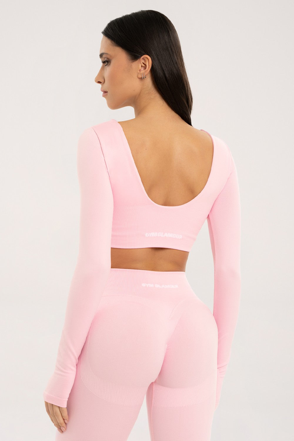 LONGSLEEVE Z ODYTYMI PLECAMI CACAO