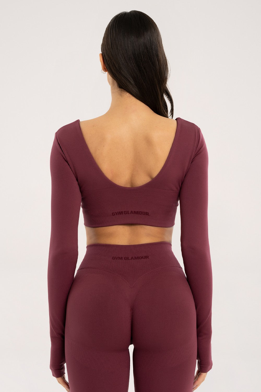 LONGSLEEVE Z ODYTYMI PLECAMI CACAO