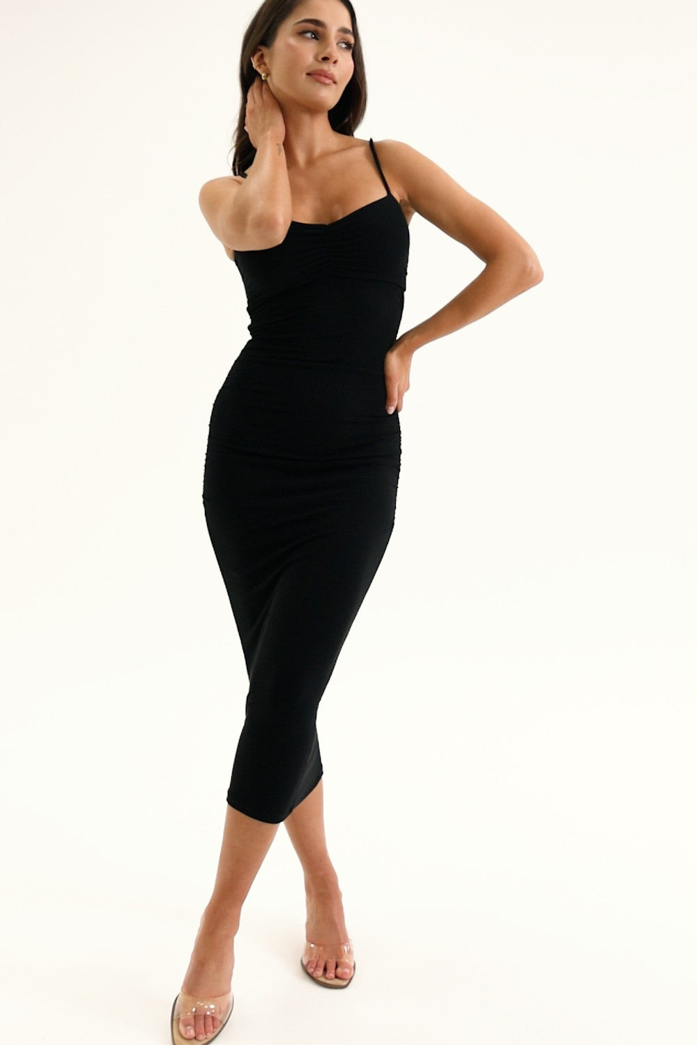 SUKIENKA FLEXI MIDI BOOTY LIFT